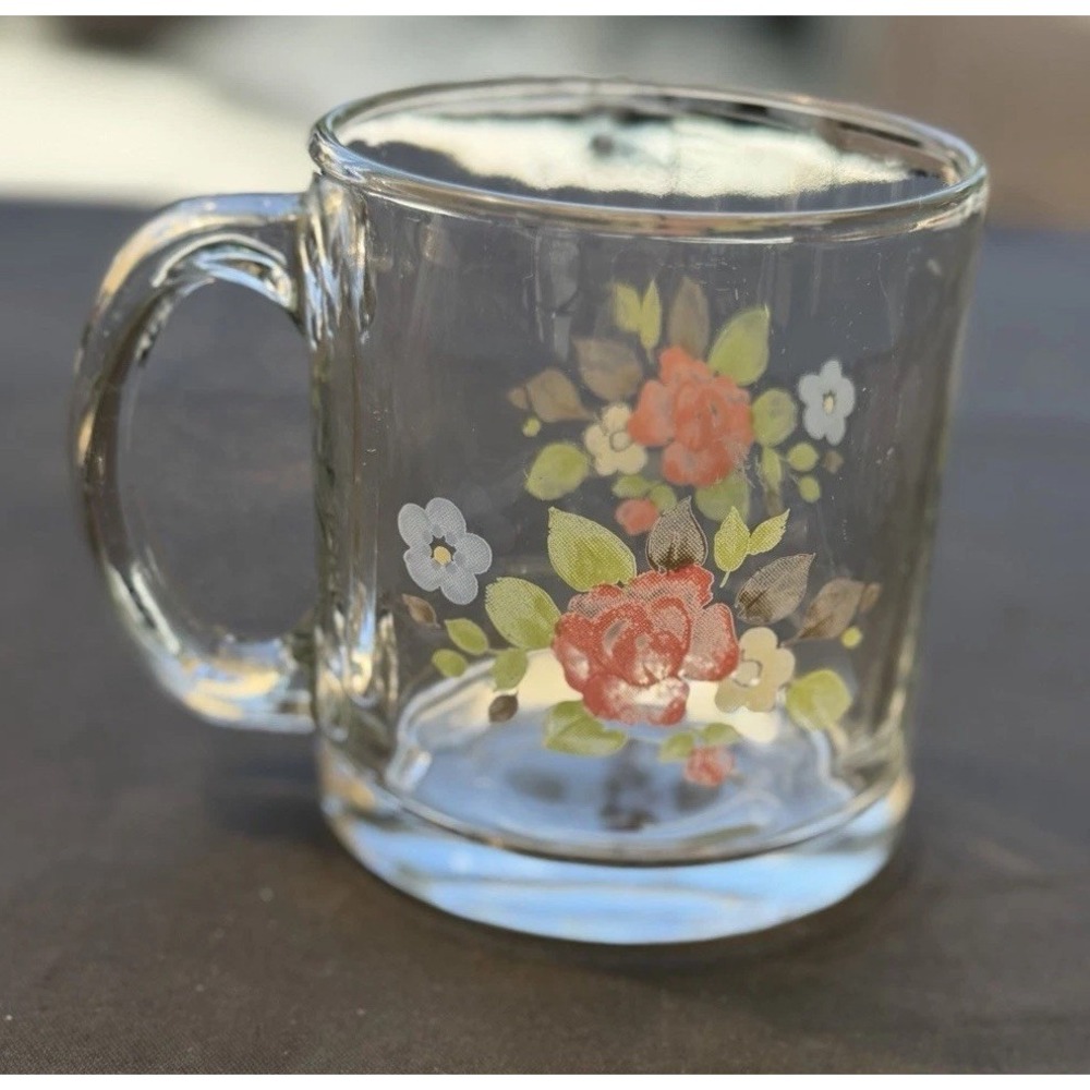 Pfaltzgraff Clear Tea Rose Mug 876863